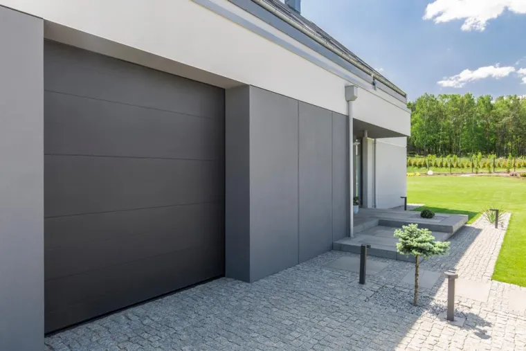 Installation porte de garage sectionnelle, Vichy, MC BAT